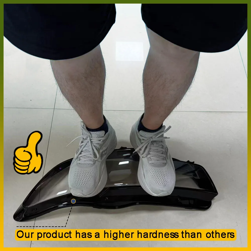 لفورد فوكس 2015 2016 2017 2018 سيارة المصابيح الأمامية غطاء المصابيح الأمامية قذيفة استبدال عاكس الضوء الشفاف استبدال عدسة شبكي #6