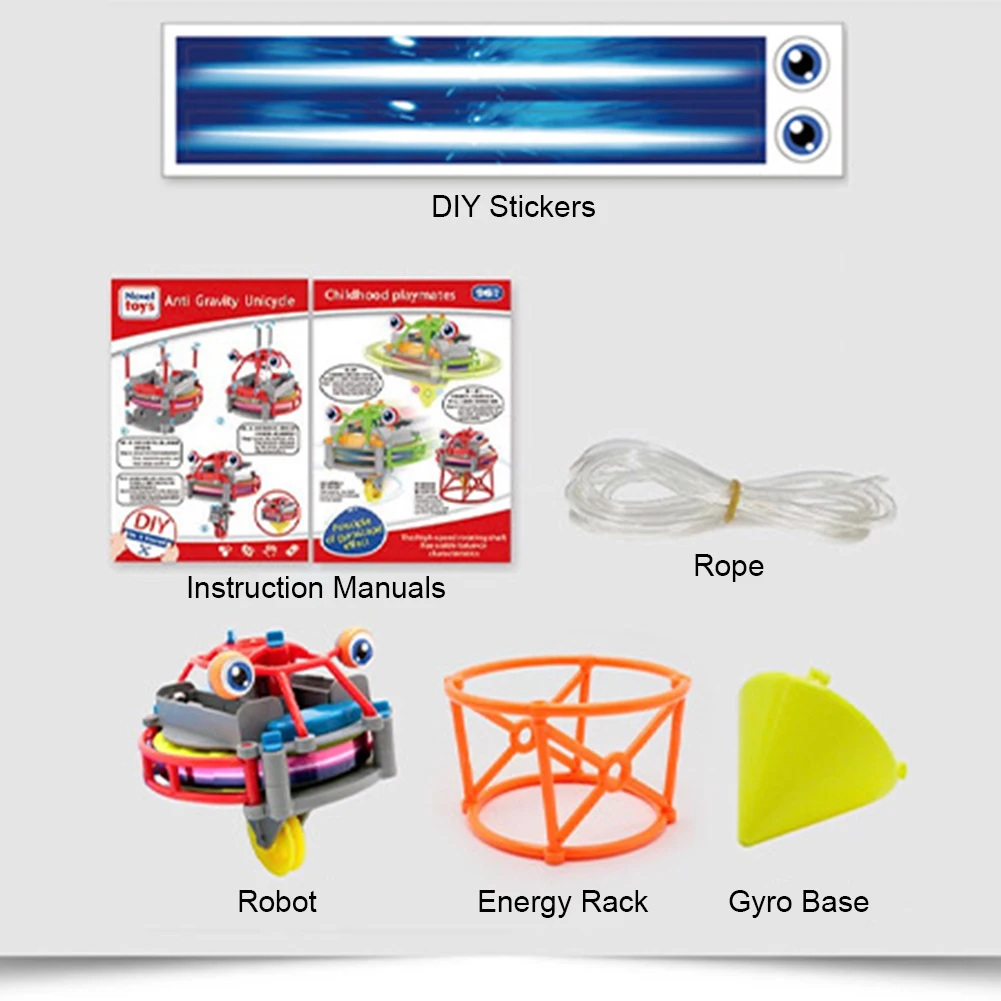一輪車バランスおもちゃ ノベルティ綱渡りおもちゃ 反重力フィジェットスピナーおもちゃ バランススキルを学ぶ 3～12歳向けの最高のギフト