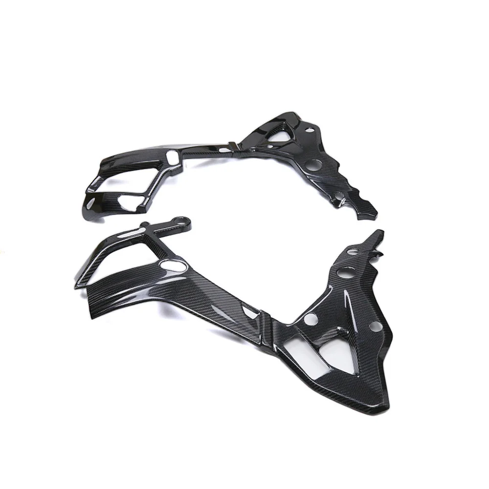 ل BMW S1000XR S 1000 XR 2020 2021 2022 2023 2024 ريال جاف ألياف الكربون غطاء إطاري لوحات جانبية هدية دراجة نارية الملحقات