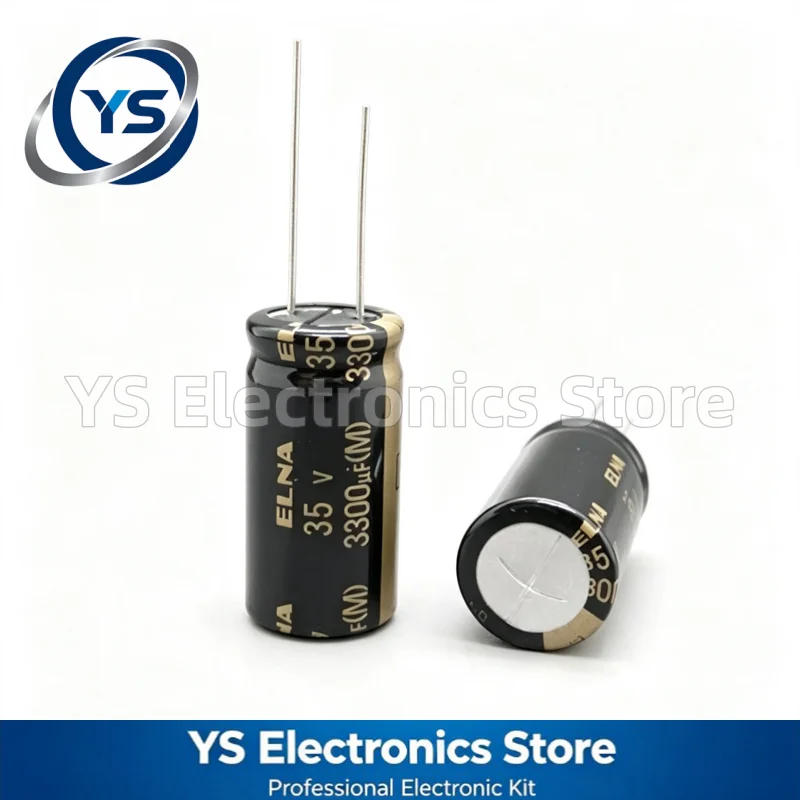 elna-ra3シリーズ-35v3300uf-16x315mm-ra3-35v332mj7（10個～50個入り）--3300μf-35v-オーディオ用電解コンデンサ-新品・正規品-20