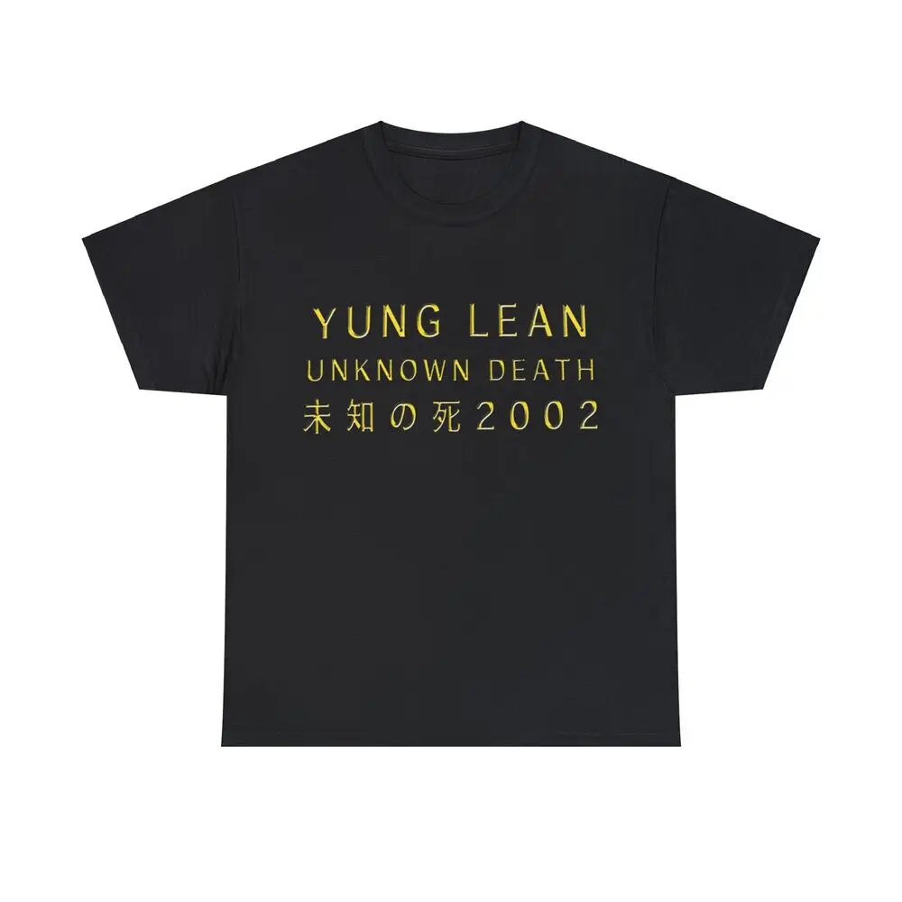 Yung Lean Unknown Death 2002 앨범, 투어 머치 티셔츠, 모든 색상과 크기