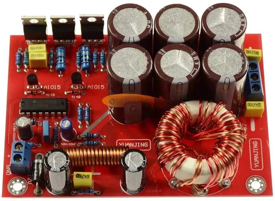 

Isolation type 180W single DC 12V to positive and negative dual DC ± 32V rising pressure switch power board