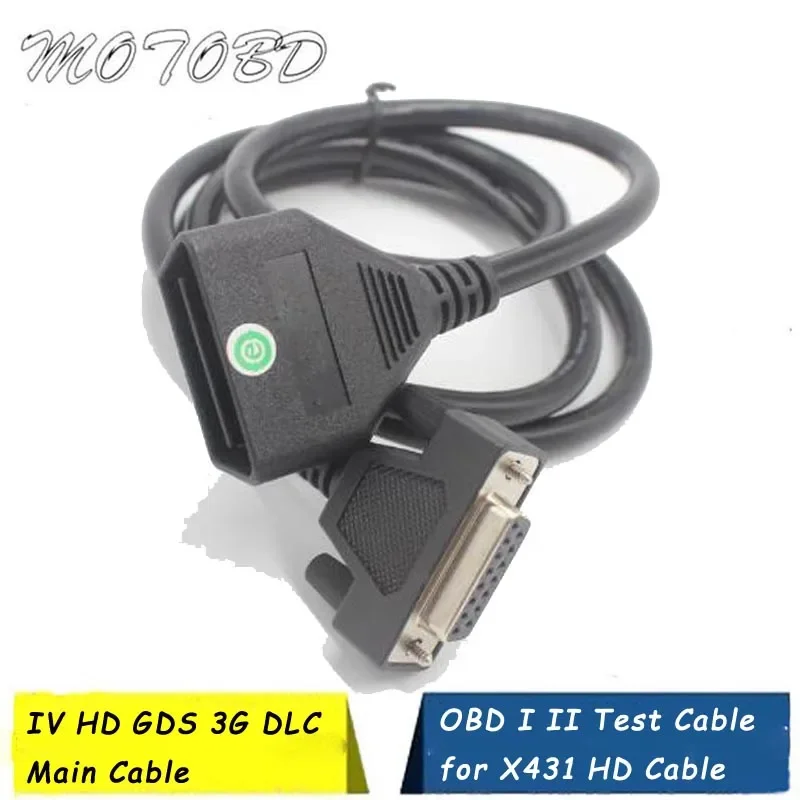 

For Launch X431 GDS 3G DLC Main Cable CRP123 Creader VII+ Creader VIII CRP129 OBD I II Test Cable