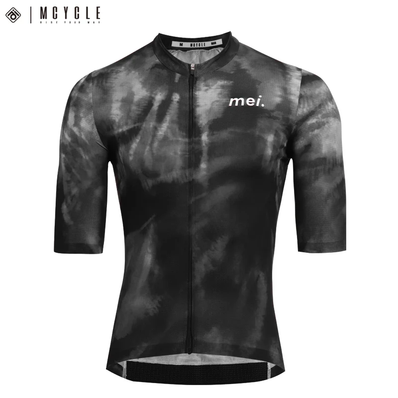 

Mcycle Unisex Breathable Bike Jersey Sweat-wicking Short Sleeve Cycling Shirt Tops Quick Dry Pro Cycling Jersey