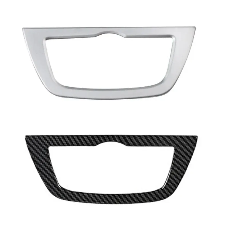 For BMW 5 Series G30 2018-2023 ABS Silver Car Front Fog Headlight Light Lamp Switch Button Cover Trim Interior Car Accessories