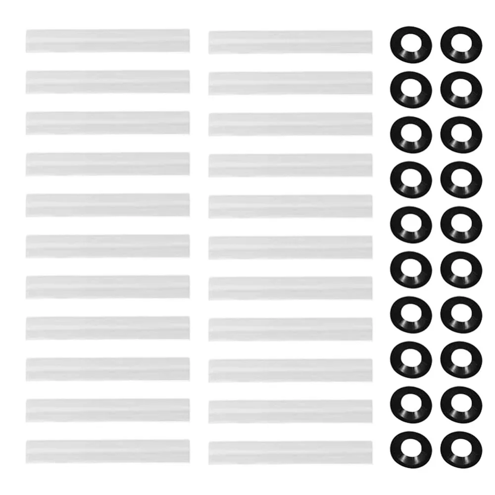 20pcs Quiet Roller Garage Door Rollers High Load Heavy Duty Garage Door Hinge Sleeves Precision Bearing Noise Reduction