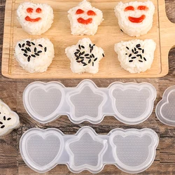 Sushi Rice Ball Mold Japan Nigiri Sushi Maker for Kids Lunch Bento Non Stick Press Vegetable Meat Rice Form Box Kitchen Tools