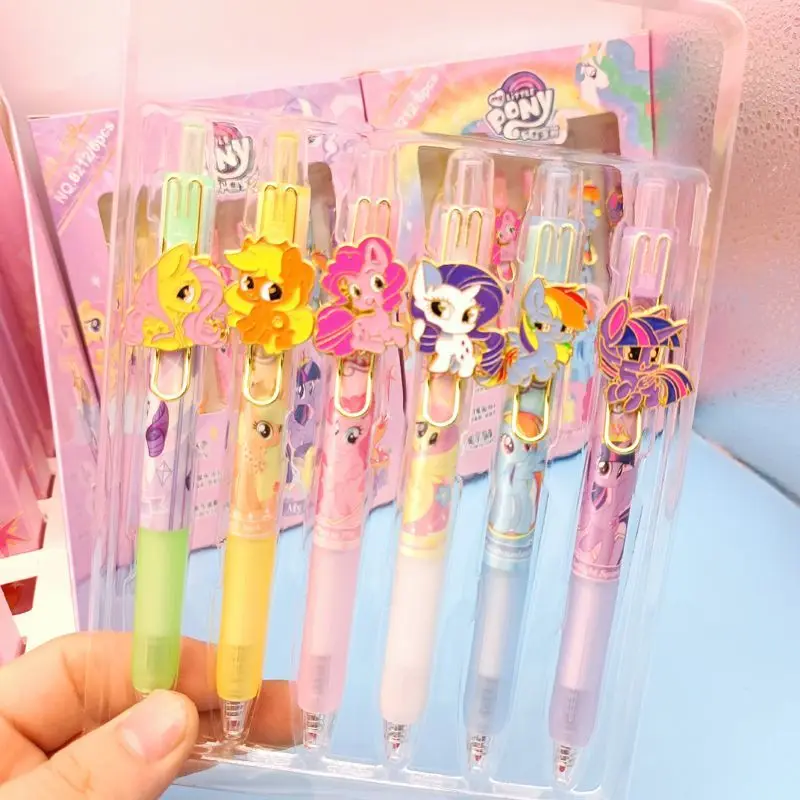 My Little Pony gel pen, high looks, trendy for writing and doing exercises, cute click black pen, perfect as a gift for friends - view 2