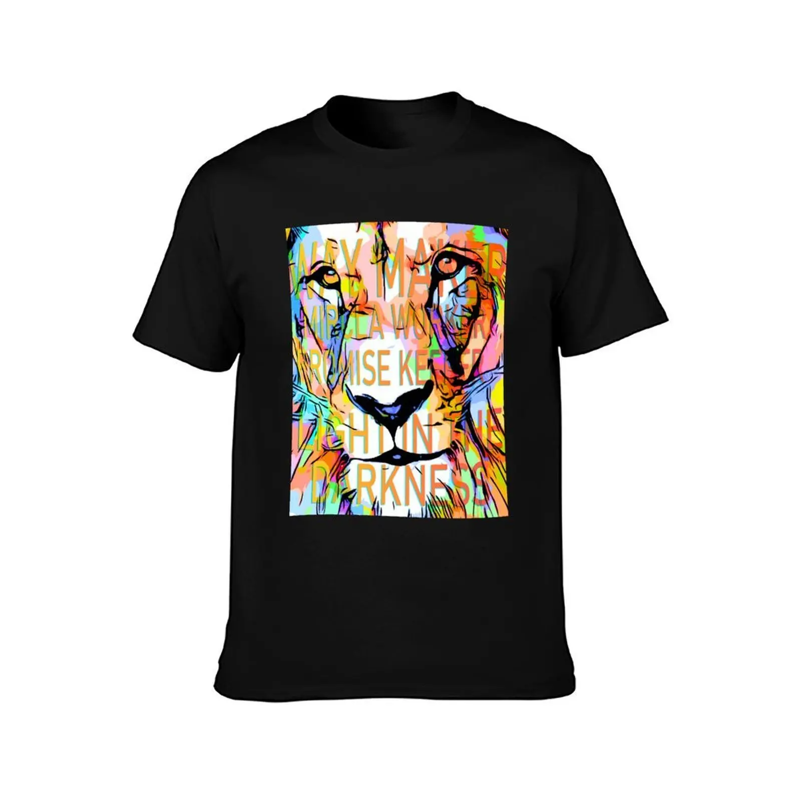 Way Maker Miracle Worker Light in this world - Gift Idea - Jesus Freak - Christian Faith T-Shirt Summer Casual Cotton Tee