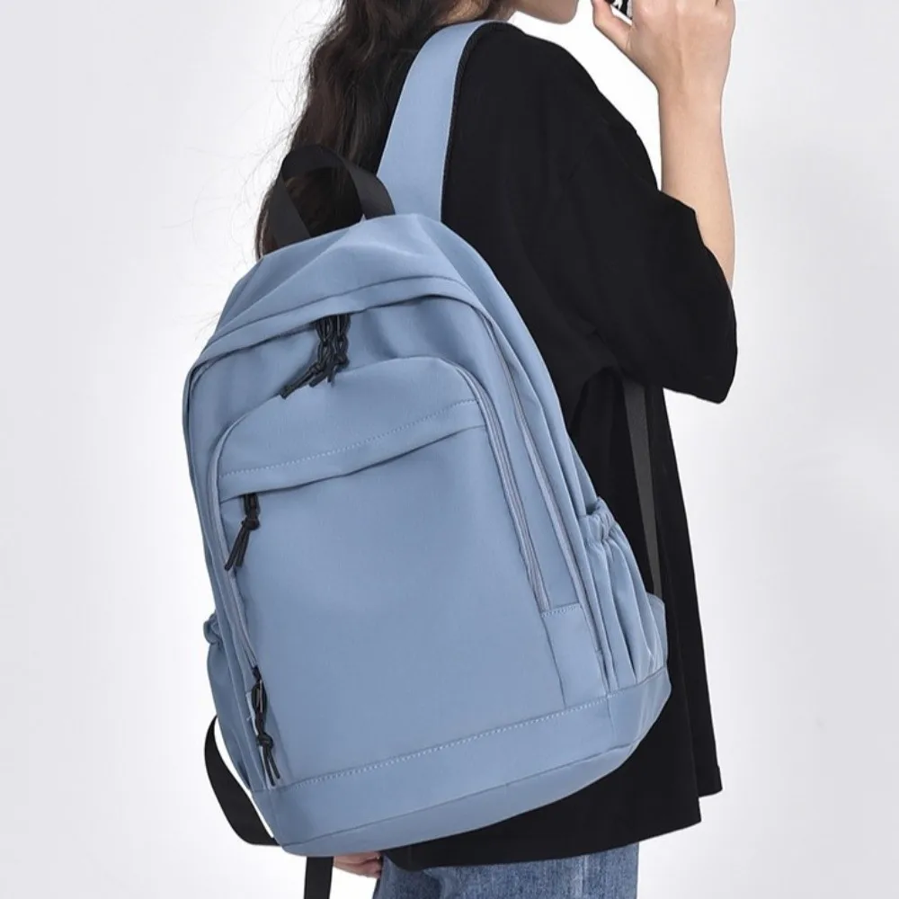 収納大容量ラップトップバックパックオックスフォード布マルチポケット学生スクールバッグ防水レジャー旅行ナップザック大学