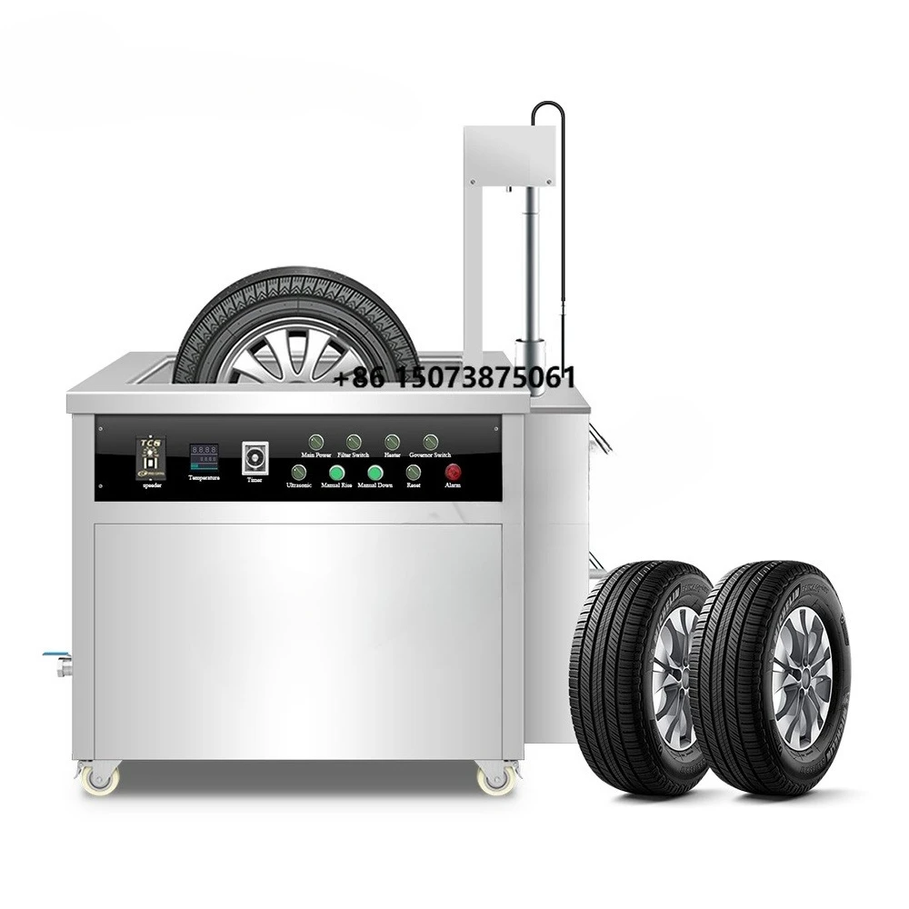 Tullker Car Truck Tyre Tire Wheel Jantes Aluminum Alloy Rims Automatic 40kHz 28kHz Industrial Ultrasonic Cleaner