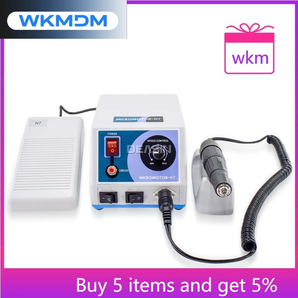 den tal Lab Equipment 50w 35000rpm den tal Brushless Micromotor Marathon-N7 den tal Electro Polisher Micro Motor Machine