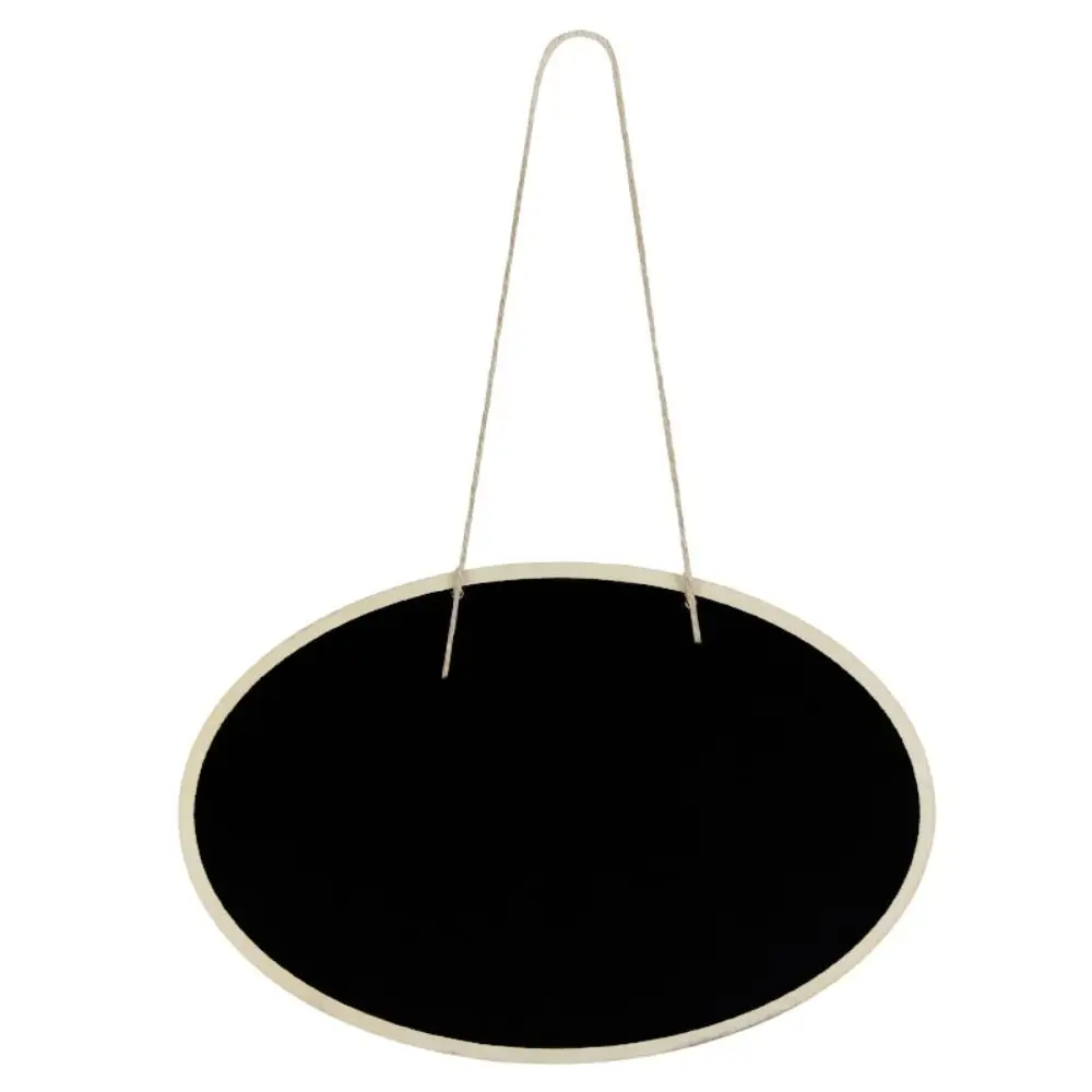 

Portable Wooden Wooden Blackboard Hanging Plaque Ceremony Prop Sign Message Board DIY Home Decor Board Photobooth Birthday Party