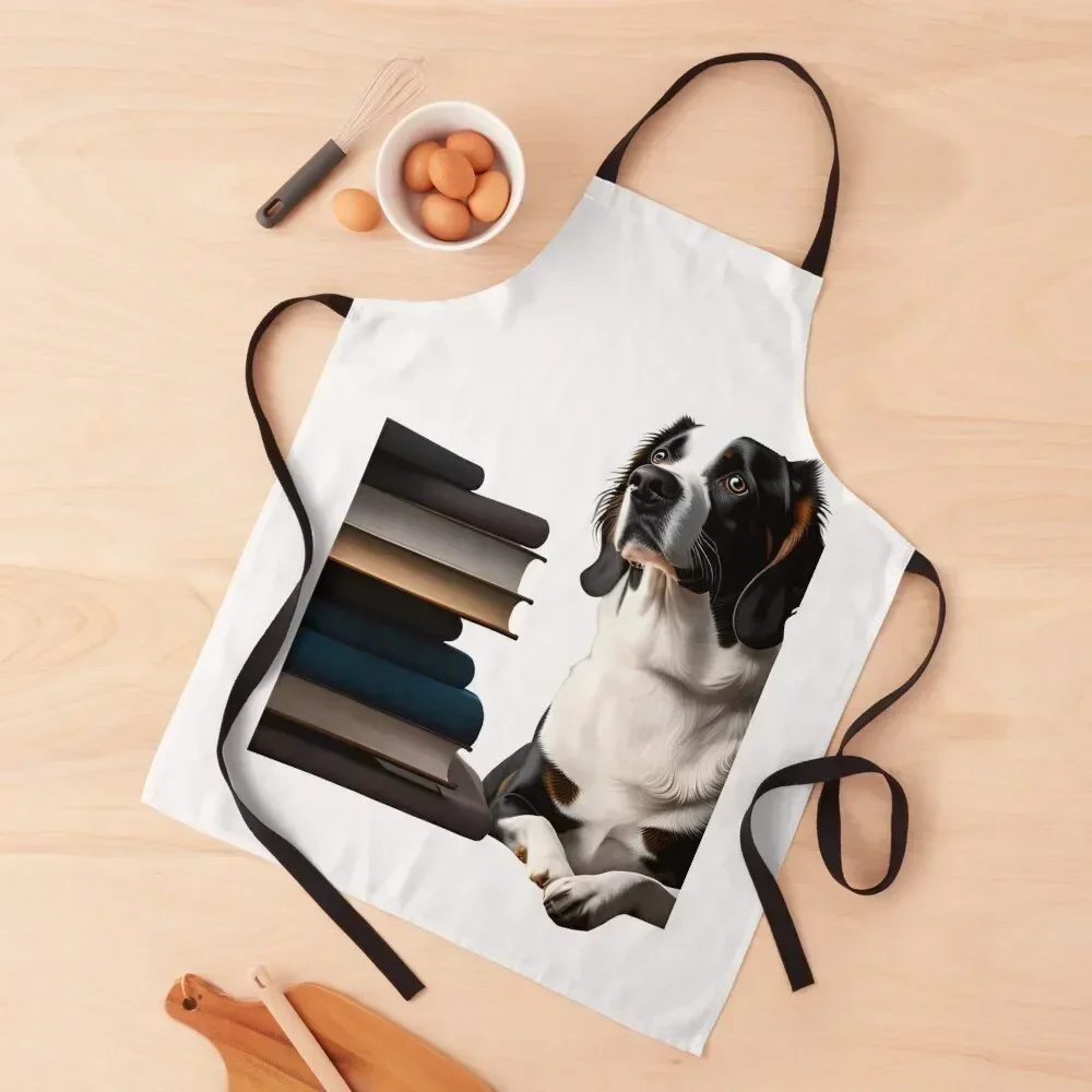 

Dog Coffee Books and justice Apron Home And Kitchen Restaurant For Home Accessories Useful Things For Kitchen Apron