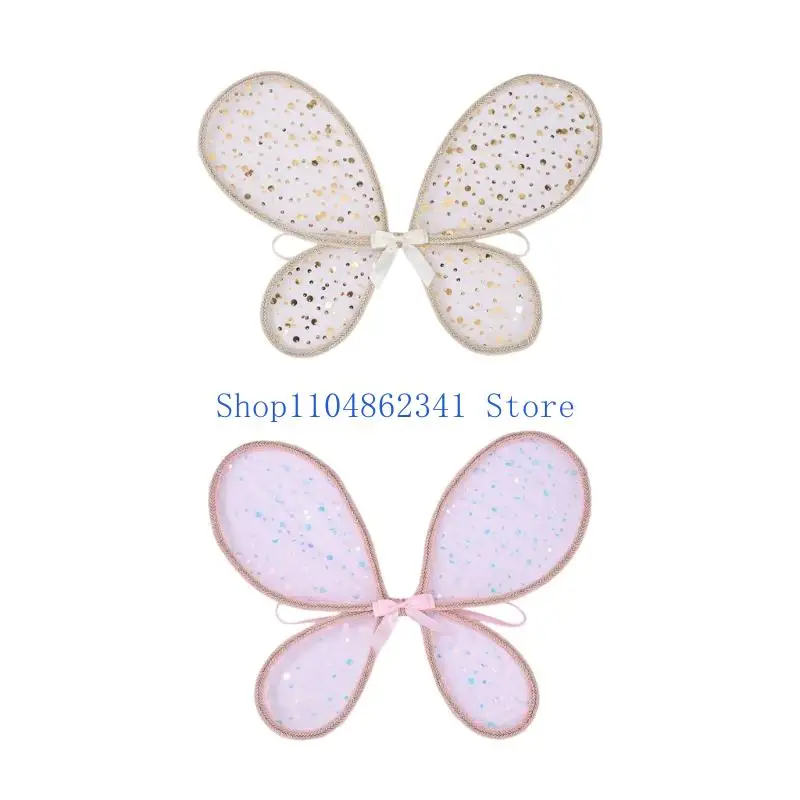 

5asd Крыло Феи, детское крыло бабочки феи, блестящее крыло ангела, костюм феи для Хэллоуина, нарядные вечеринки, пользу