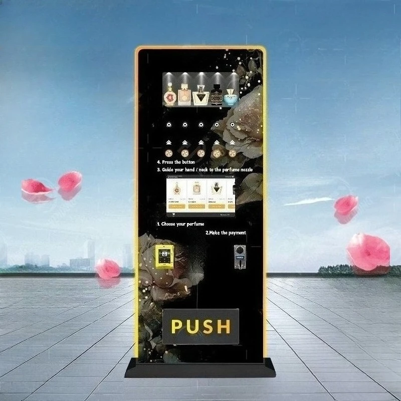 High Efficiency Customized Cosmetic Vending Machine V2.0 Popular Perfume Spray Lipsticks Selling