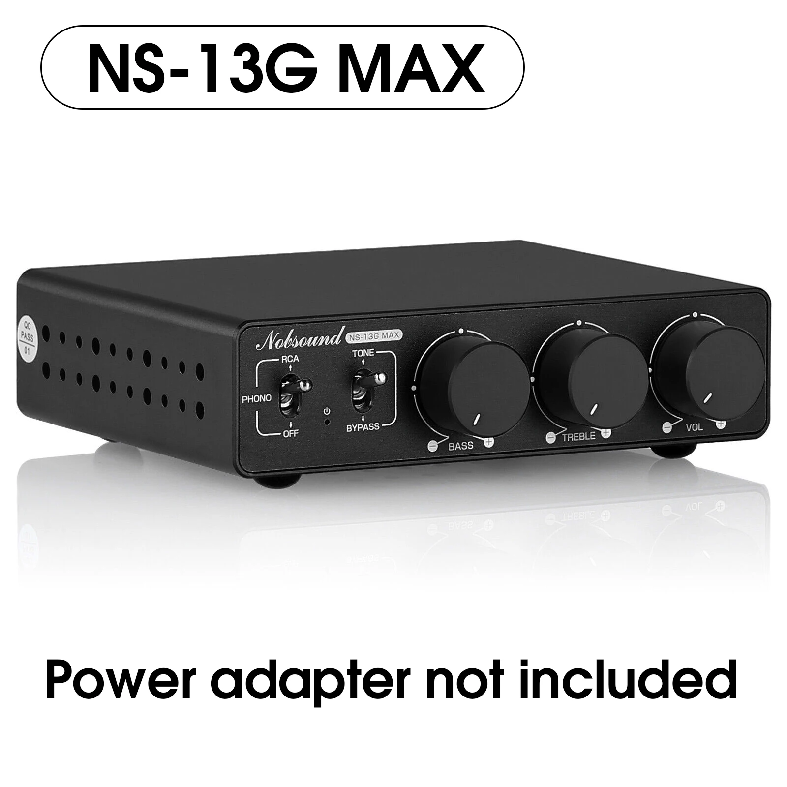 Douk Audio NS-13G-MAX Hifi 2.0 Kanaal Stereo Audio Versterker Tpa3255 Mini Digitale Eindversterker Met Phono Ingang 300W 300W