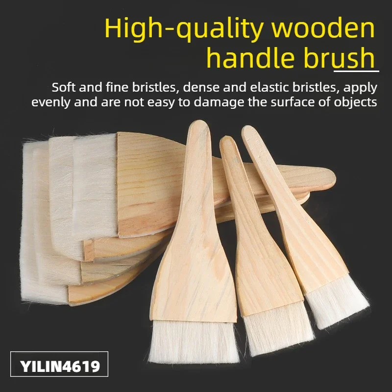 High-quality Wooden Handle Brush, Suitable for Dust Removal or Painting