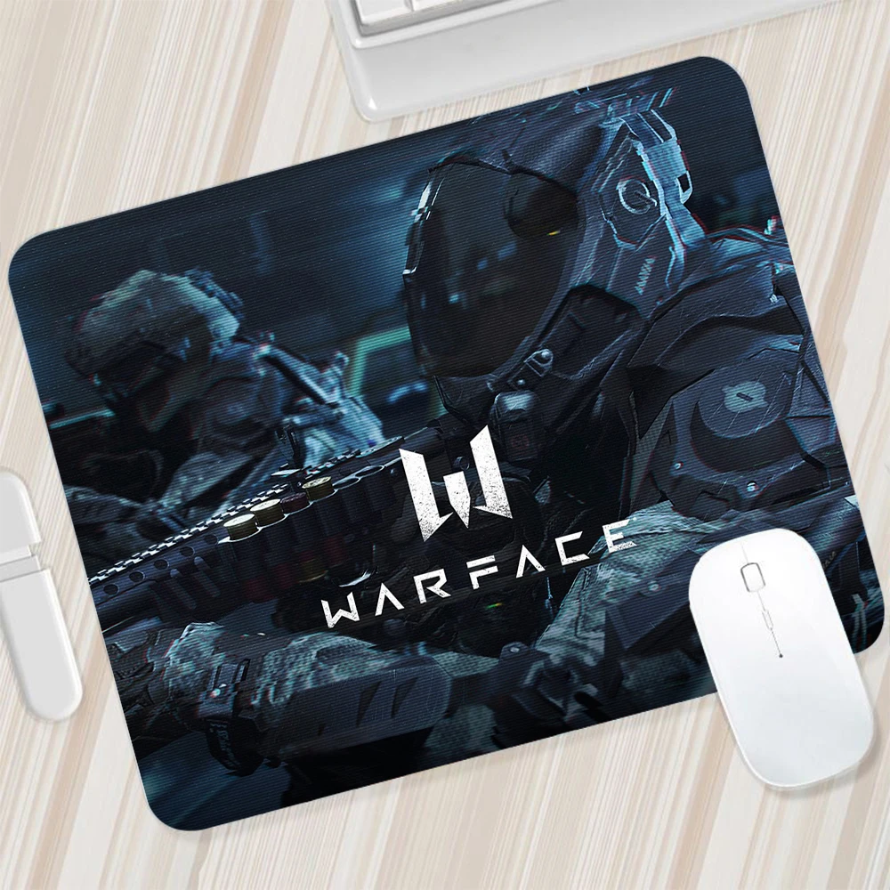 Warface Small Mouse Pad Gaming Mousepad PC Gamer Mouse Mat Silicone Computer Office Pad Keyboard Mat Desk Pad Laptop Mausepad