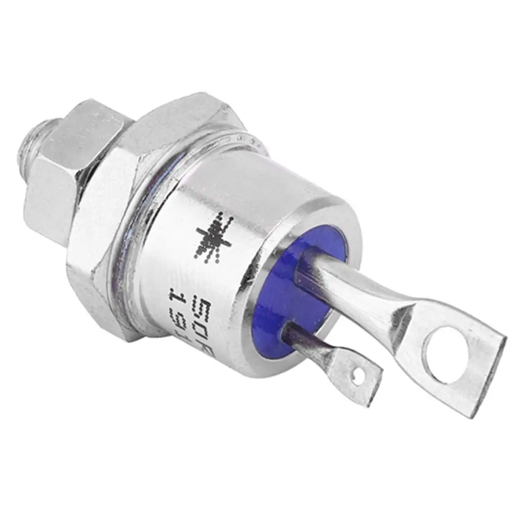 

2PCS High Power 50RIA120 Silicon Controlled Rectifier Controlled Durable Thyristor High Power Screw Type Thyristor Battery Power