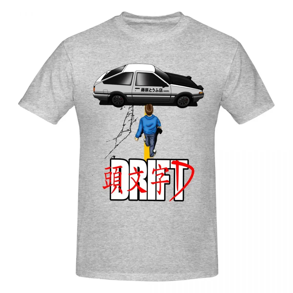 Drift Initial D T Shirts Graphic Y2K Gifts Short Sleeve Mens Women T Shirt Clothes