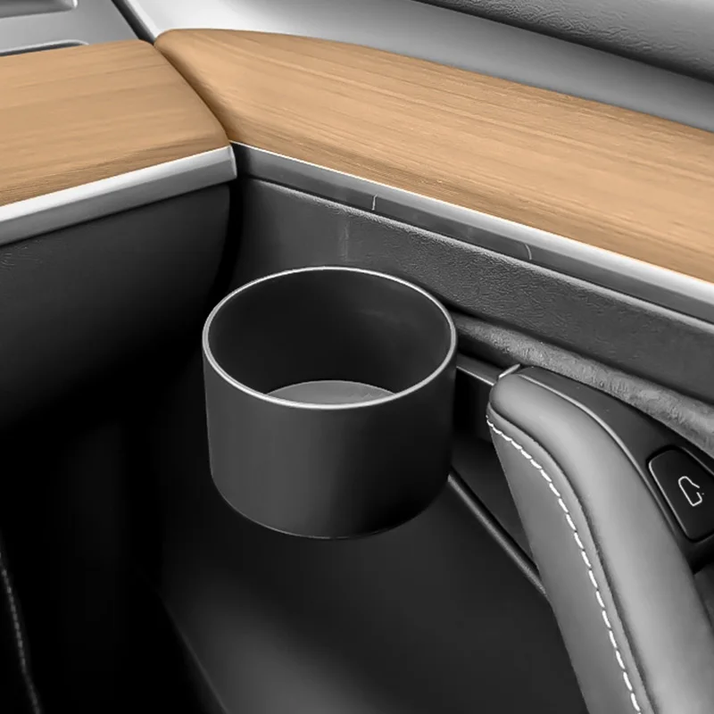 

Car Water Cup Holder Bracket For Tesla Model 3/Y Front Rear Car Side Door Bottle Mounts Holder Anti Slip Drink Organizer