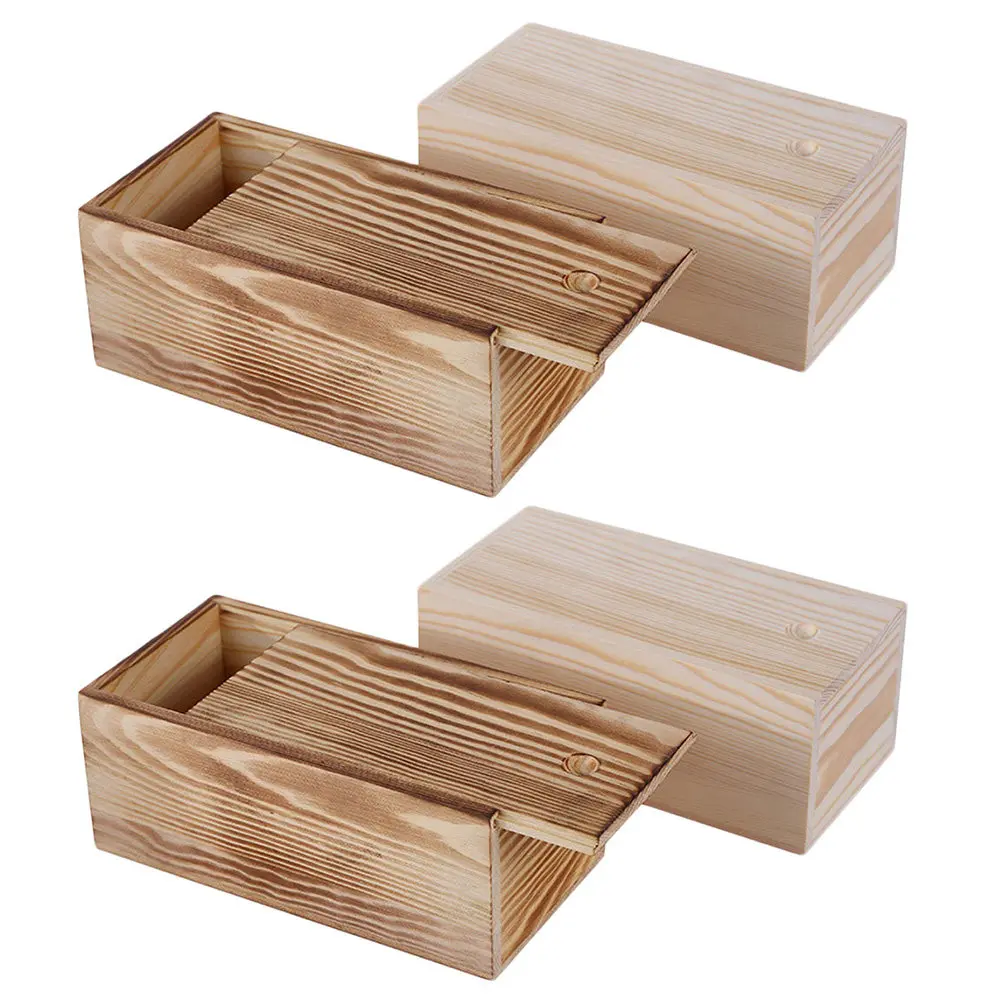 

4Pcs Compact Jewelry Storage Box Set Fine Workmanship Non-Slip Surface Ideal for Pendants Anklets Amber Diamonds Desktop