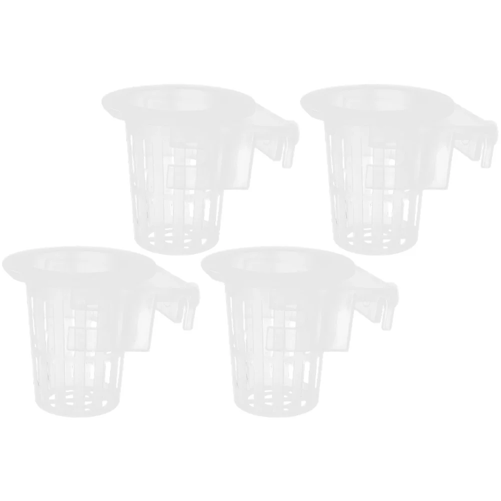 

4 Pcs Fish Tank Hanging Aquarium Planter Cup Holder Aquatic Planting Baskets Water Stand For Pot