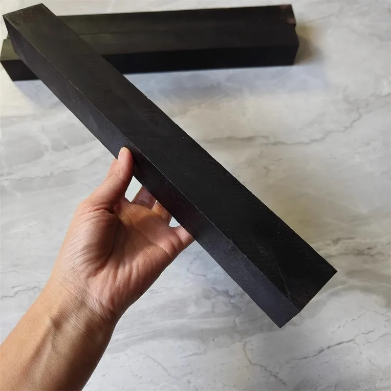 خشب الصندل الأرجواني خشب الأبنوس الغارق DIY عالي الكثافة نحت الخشب الأسود مواد صنع الحرف اليدوية