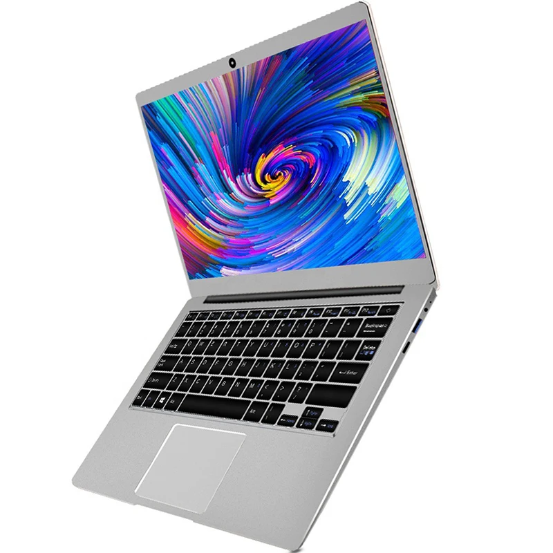 2024 Cheap 14 Inch Ultra Thin Students Laptop Quad Core Windows 10 Notebook Laptops  WiFi Bluetooth for Russian & Korea