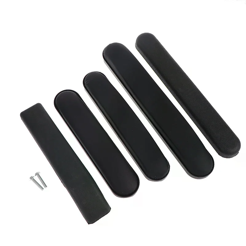 1Pc Wheelchair Armrest Pad Sponge Leather Cushion Durable Soft Arm Support Spare Part Without Screw for Daily Use