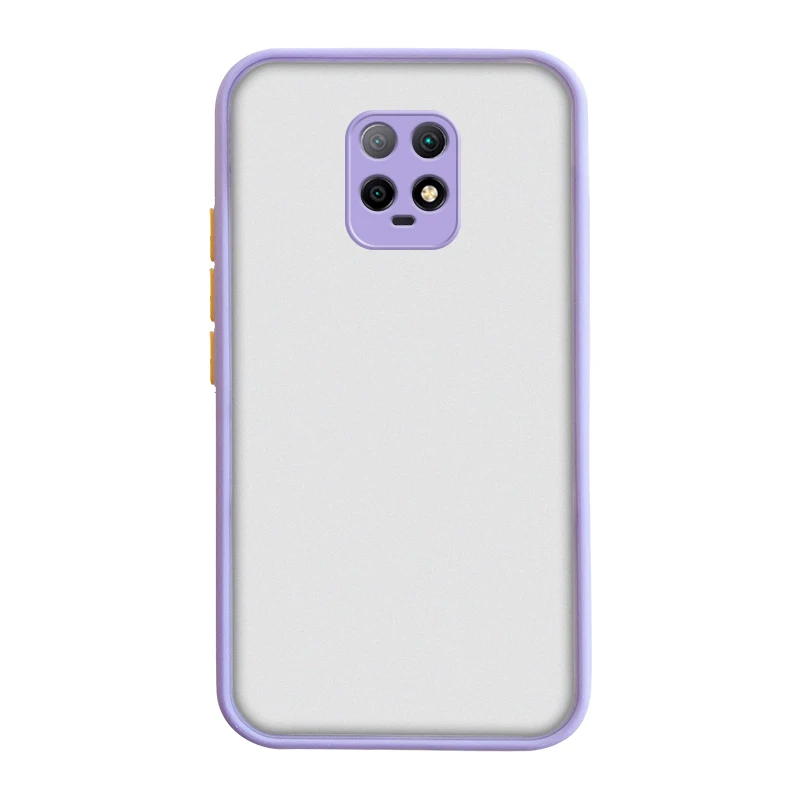 Durable Cover Matte Translucent Shockproof Phone Case For Xiaomi Redmi Note 9 Pro 9s 10 10S 9A 9C Nfc Note 8 Pro Skin Feel Case view 2
