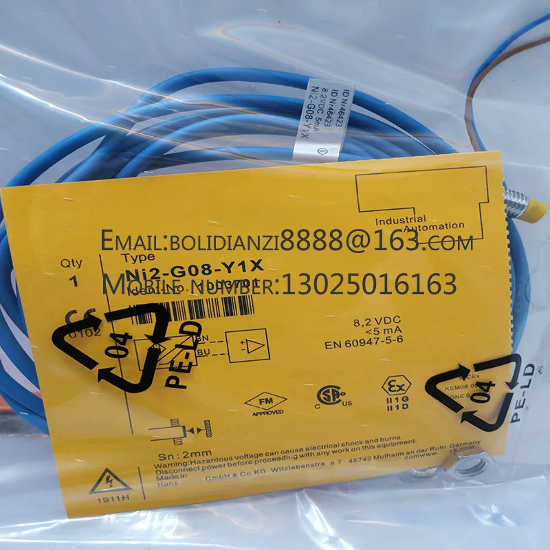 

New proximity switch sensor NI2-G08-Y1X
