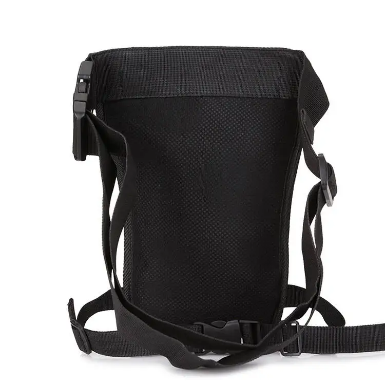 Men's Canvas Drop Leg Bag Motorcycle Multi-purpose Messenger Shoulder Bag High Quality Belt Hip Bum Waist Fanny Pack for Camping