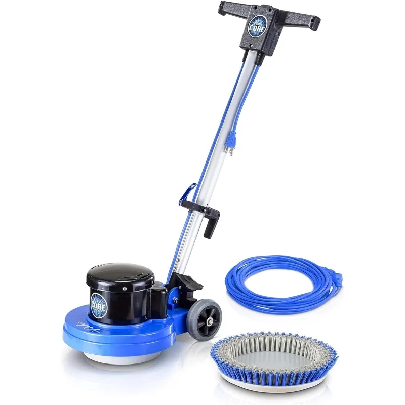 Prolux Core Medium Duty Single Pad Commercial Polisher Floor Buffer Machine Tile Scrubber, 13 Inch Medium Duty