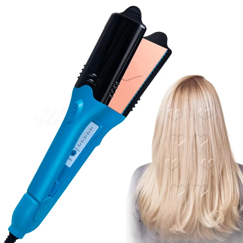 Alisador de cabelo Flat Iron, multifuncional, alisador de cabelo profissional, estilo 3D, cabelos lisos, 5 em 1