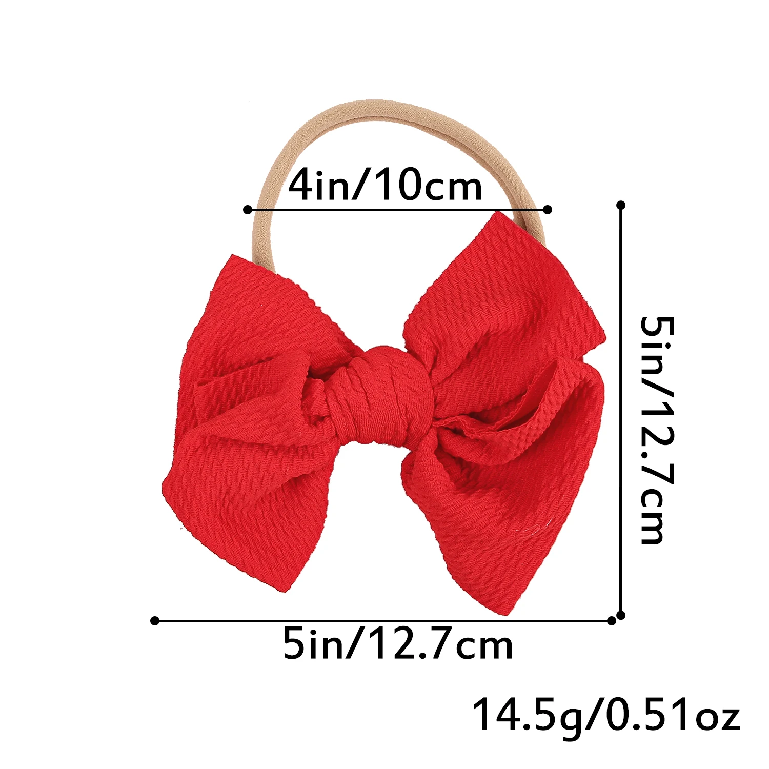 1PC Baby Girls Headbands Elastic Soft Newborn Hair Bows Headbands for Baby Girl Children Turban Infant Headband Hair Accessories