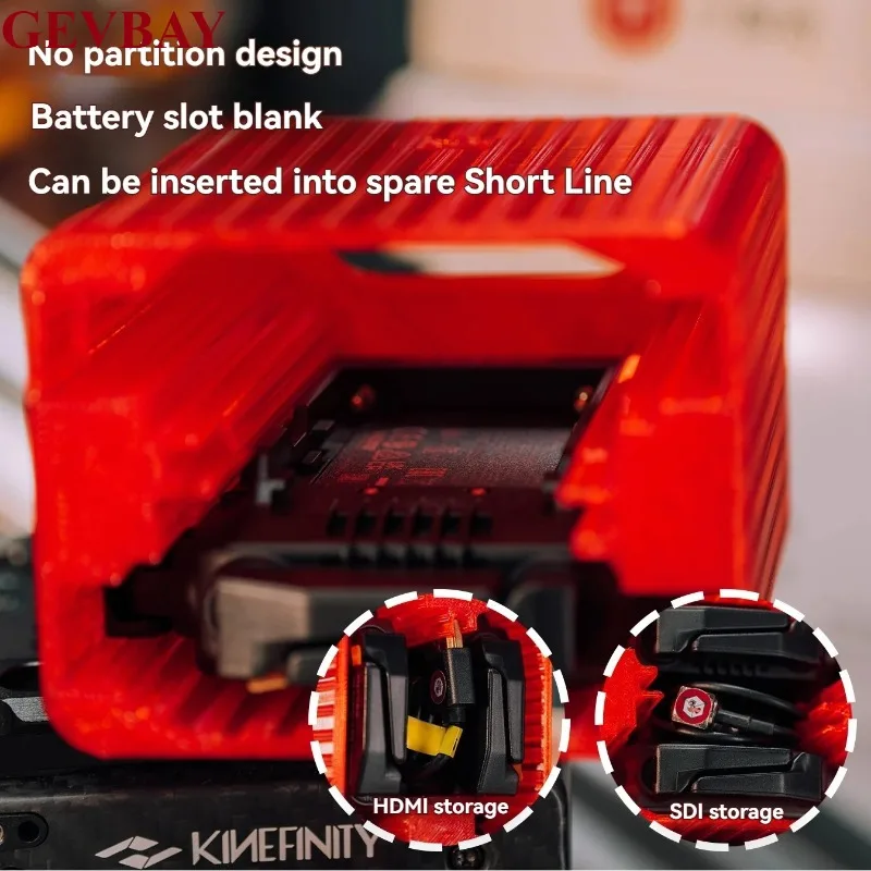 1PC TPU Elastic Battery Storage Case Anti-collision Airbag Protective Sheath For DJI SDR Image Transmission Battery