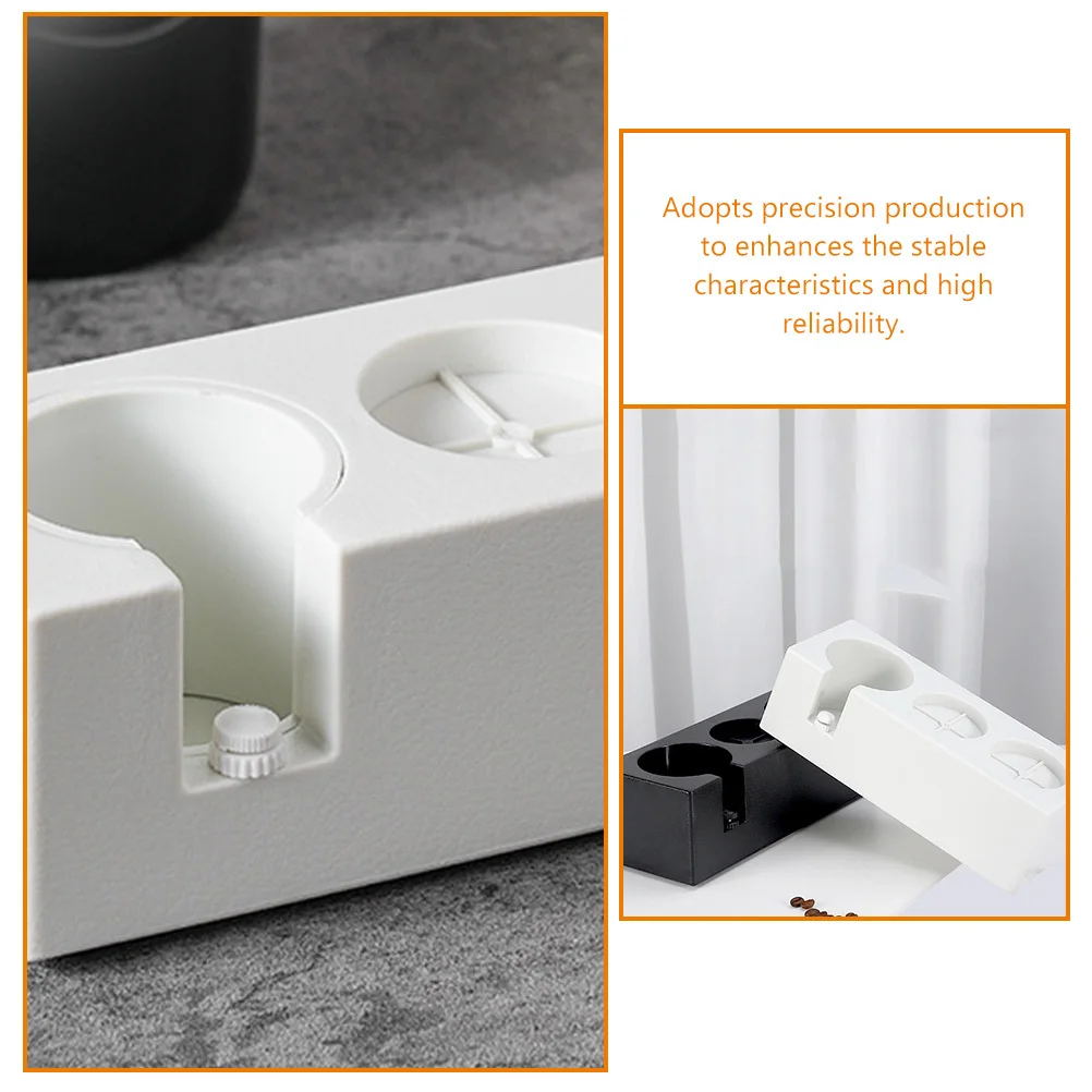

Premium Tamping Station Holder Wear-Resistant Stable Base For Home Coffee Shop Use Espresso Tamper Stand Household
