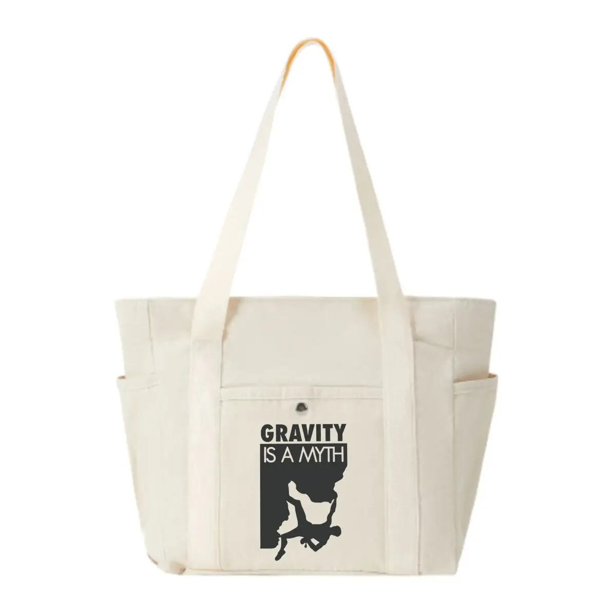 

Гравитационный миф, экстремальный спорт, искусство, минималистичная холщовая сумка с несколькими карманами, студенческая сумка для хранения книг