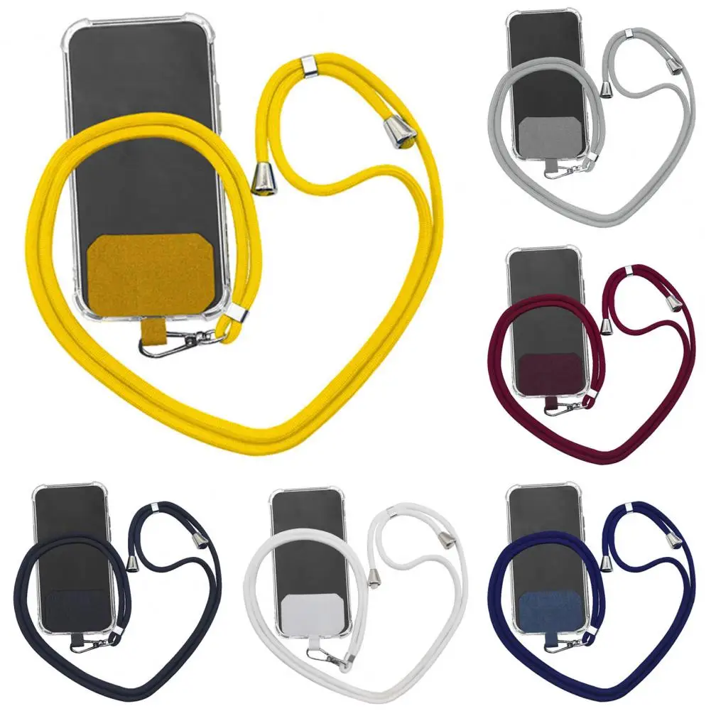 حزام الهاتف Crossbody العالمي قابل للتعديل طول اليد الحرة الكتف الرقبة حزام الهاتف للخارجية