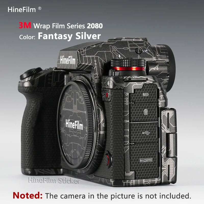 Hinefilm الجلد لباناسونيك DC-S1RII كاميرا ملصق S1RM2 الجلد الواقي ل Lumix S1R2 كاميرا حامي S1 RII التفاف ملصق