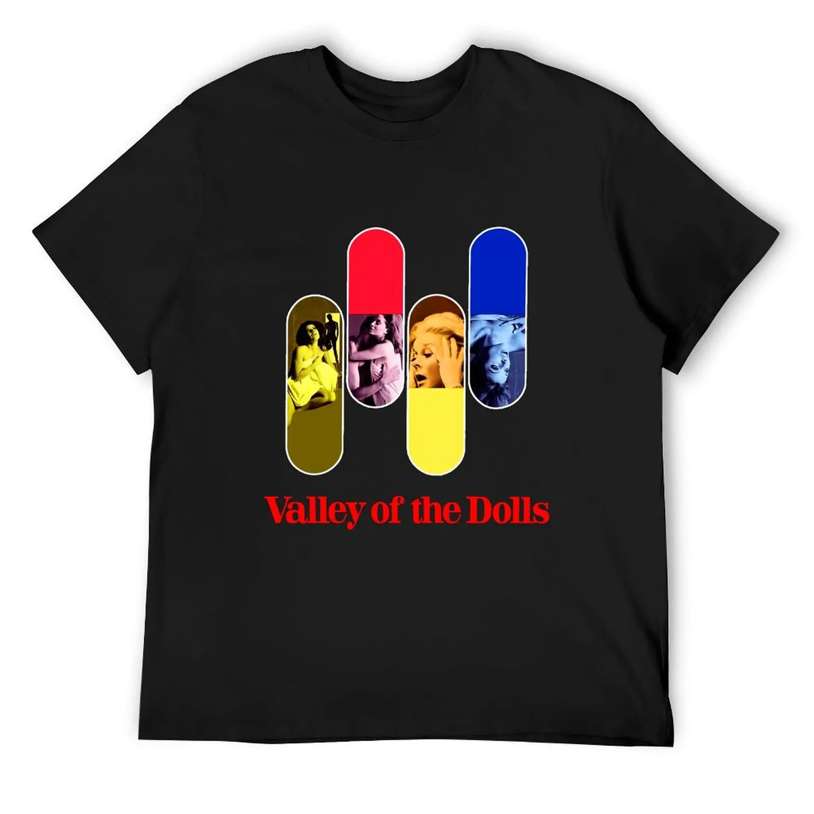 

Винтажная футболка Valley Of The Dolls, мужские хлопковые футболки с рисунком, быстросохнущая мужская дизайнерская одежда
