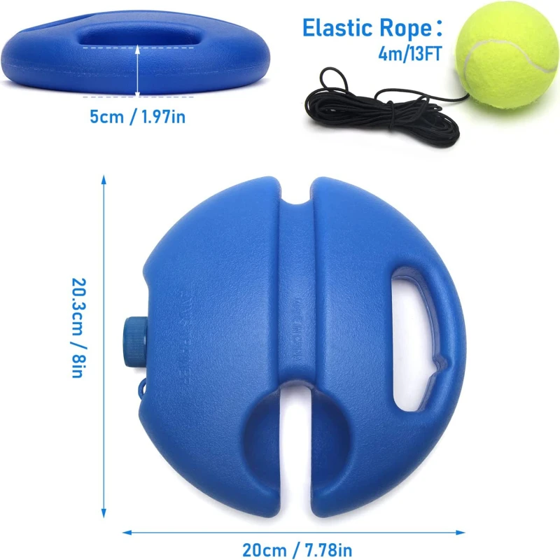 Tennis Trainer Rebound Ball with String Baseboard Self Study Tennis Dampener Training Tool Exercise Equipment