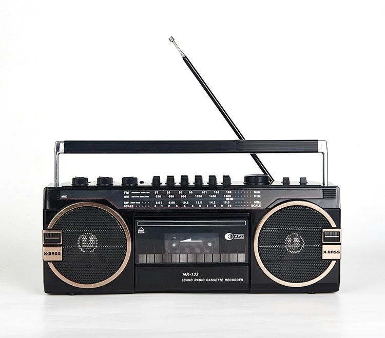 

New Antique High-power Four-band Recorder, Tape Player, Tape Recorder, Radio USB SD Card Bluetooth