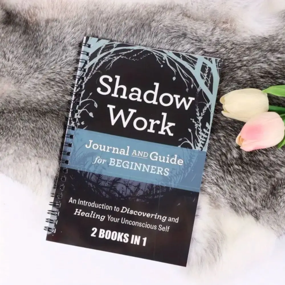 Journal de travail flexible sur les ombres et guide de pleine conscience, auto-compréhension, pratique quotidienne, livre de 10 minutes par jour, paix intérieure
