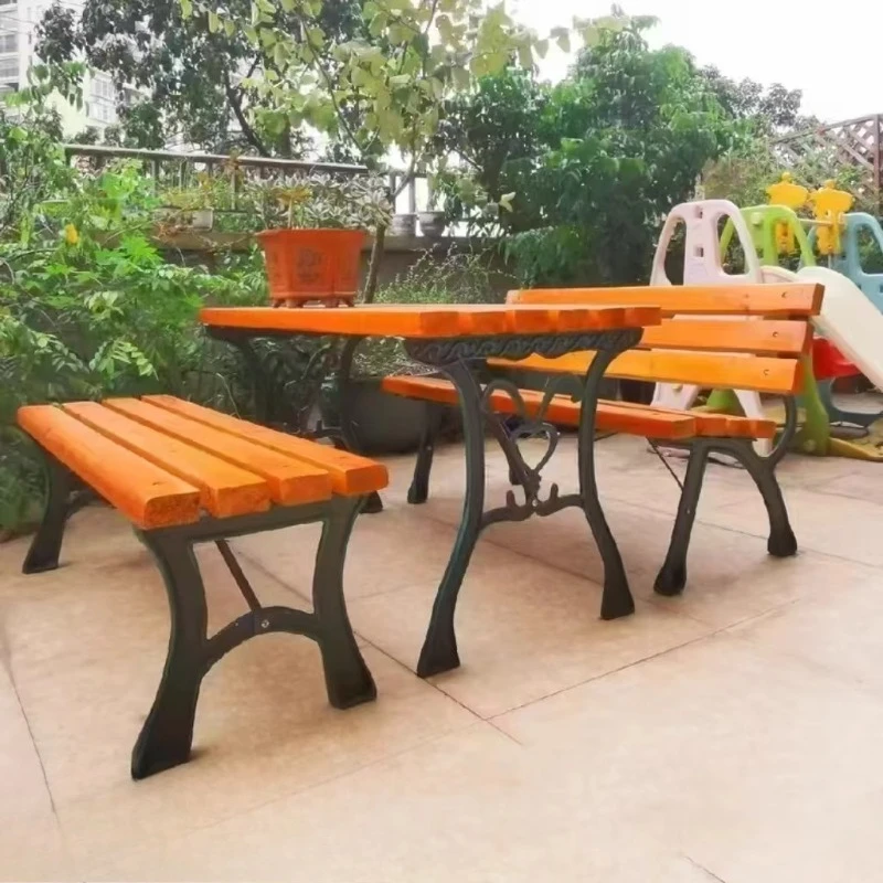 Banco exterior de silla de parque