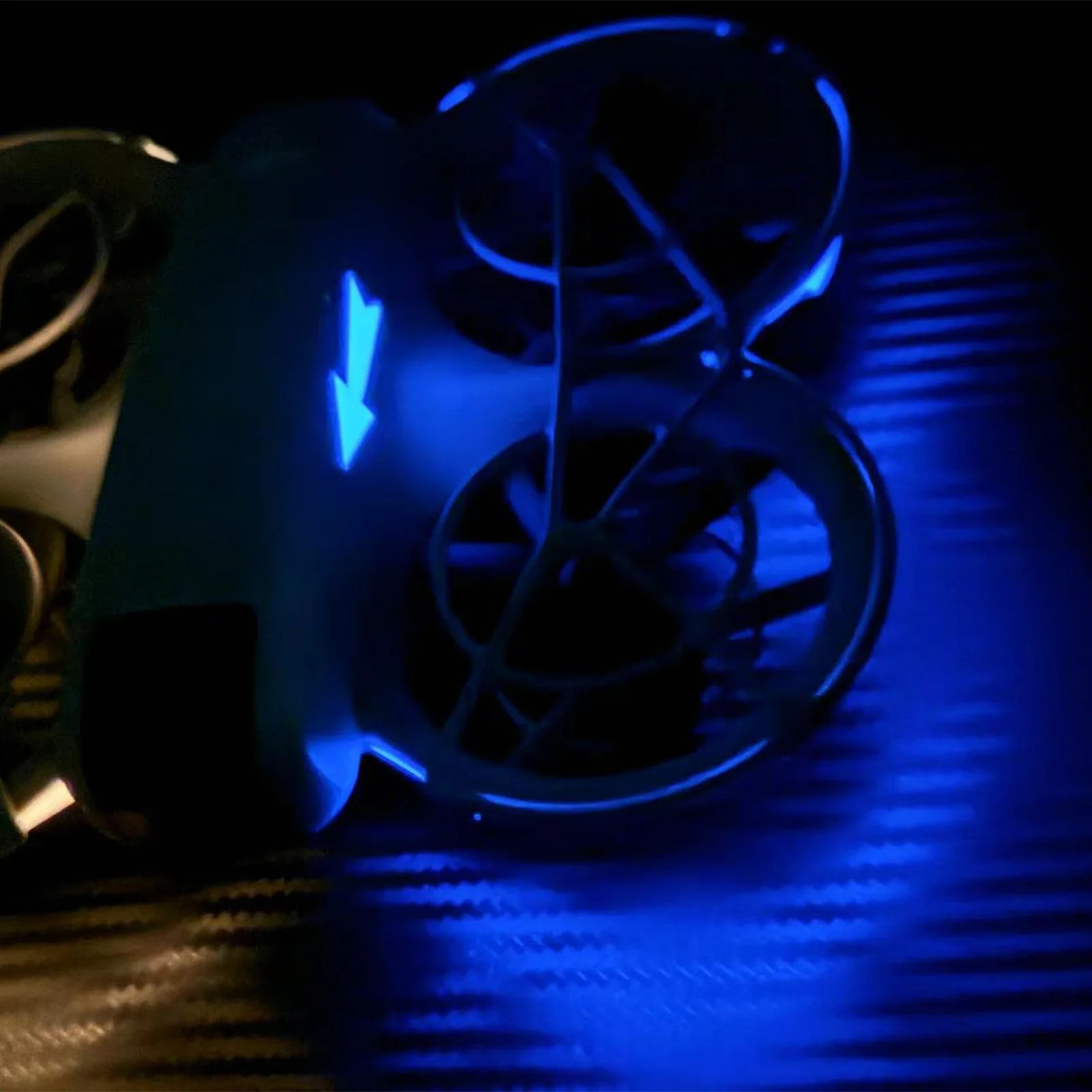 مجموعة واحدة من الملصقات المضيئة لملصقات DJI NEO المضيئة لملحقات الطائرة بدون طيار من الجلد الفلورسنت