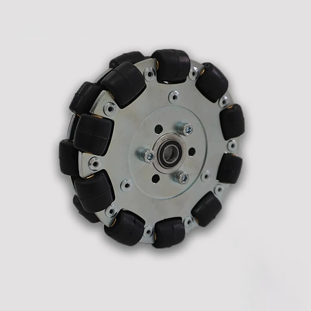 5-Inch Industrial Mecanum Wheel, 50KG Load Capacity, for Smart Robot Applications