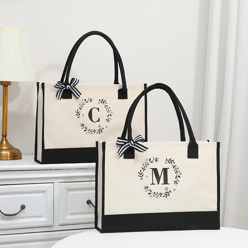 

New printed travel tote bag; Canvas tote bag; Large capacity tote bag; Durable travel bag.
